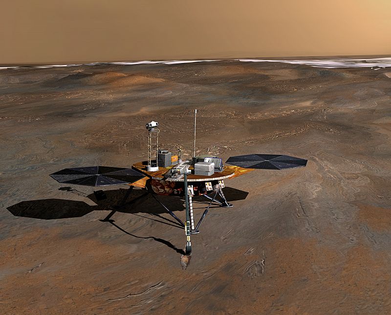 La ESA apoyará a la NASA en el aterrizaje sobre Marte de 'Phoenix'