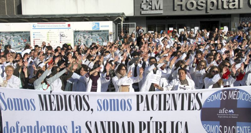 La sanidad madrileña comienza la segunda fase de huelga indefinida contra las privatizaciones
