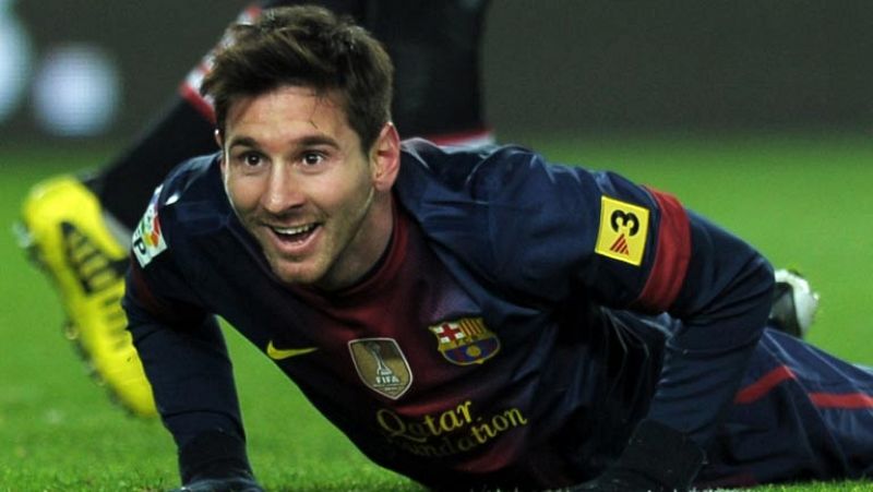 Messi pone la firma en los récords del Barça