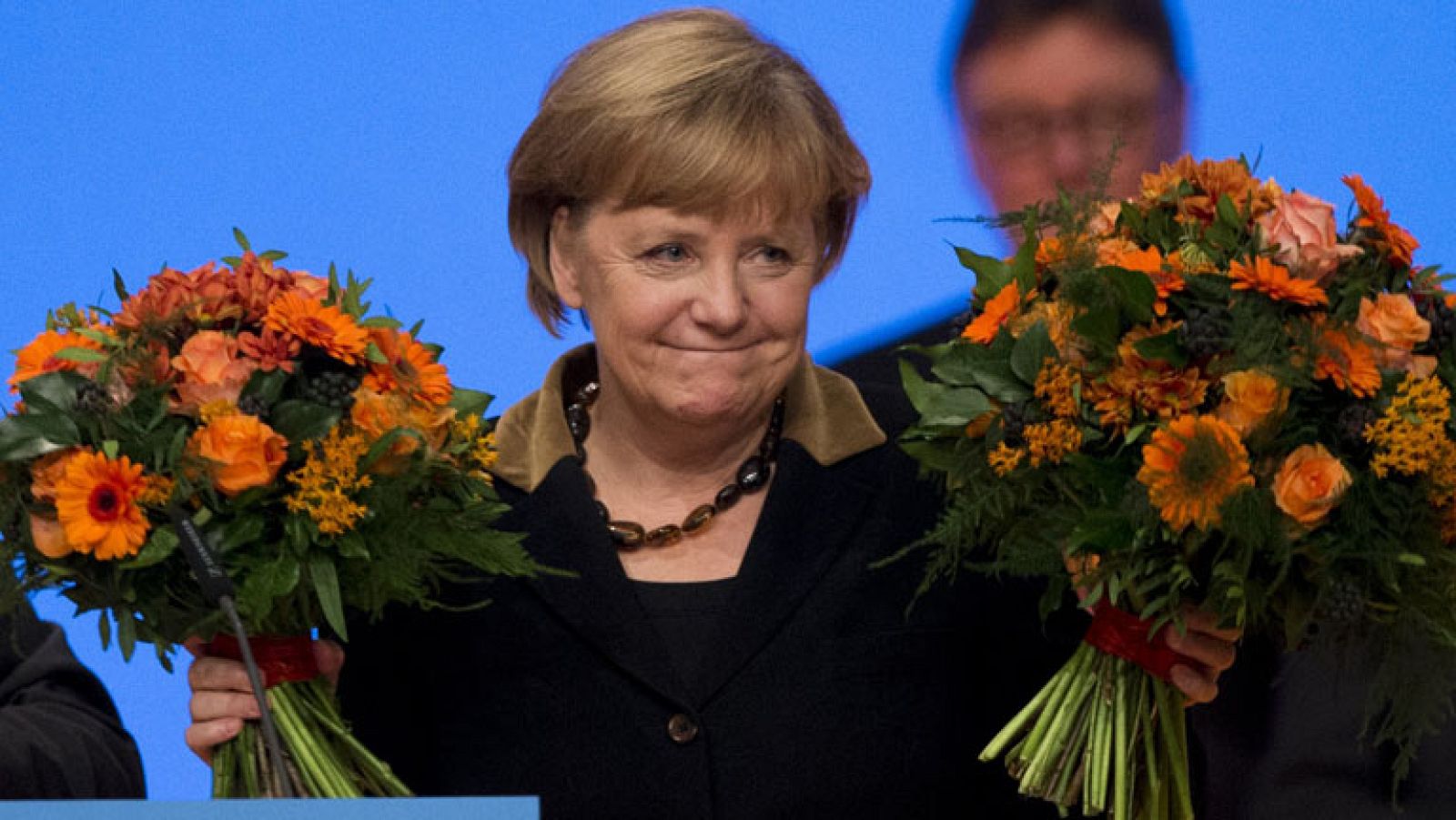 Angela Merkel, reelegida presidenta de la CDU por el 97,94% de los votos de los delegados