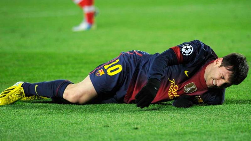 El Barça se atasca y Messi da el susto