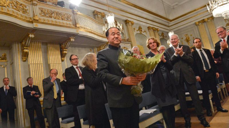 Mo Yan al aceptar el Nobel: "Soy un cuentacuentos y seguiré contando cuentos"