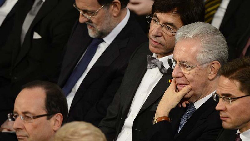 Monti no desvela si se presentará a las elecciones y quita importancia al repunte de la prima
