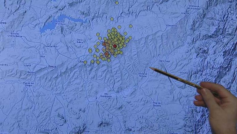 Jaén registra 39 pequeños seísmos desde el domingo, el más fuerte de 3,3 grados