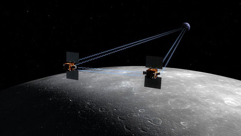 Las sondas GRAIL de la NASA chocan contra la Luna para finalizar su misión