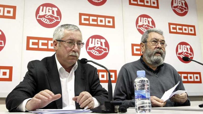 UGT y CC.OO. : solo "un Plan Marshall del siglo XXI" ayudará a España a salir de la crisis