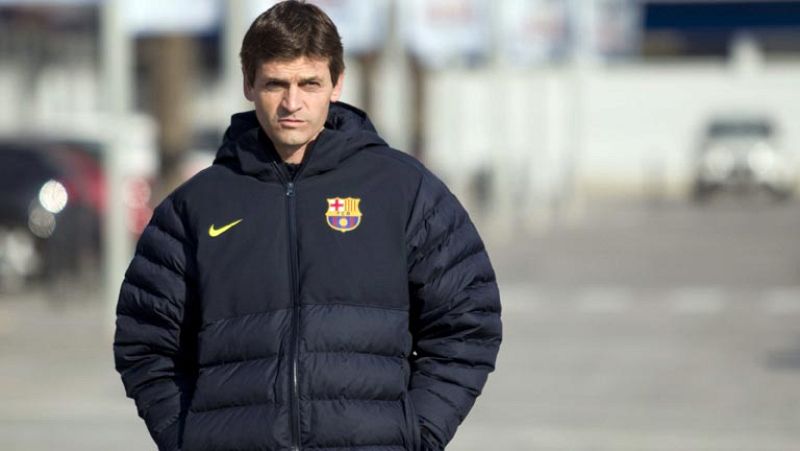 Tito Vilanova sale de la UCI del Hospital Vall d'Hebron