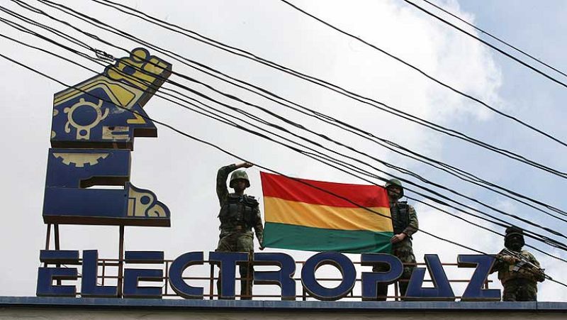 Evo Morales expropia cuatro filiales de Iberdrola en Bolivia