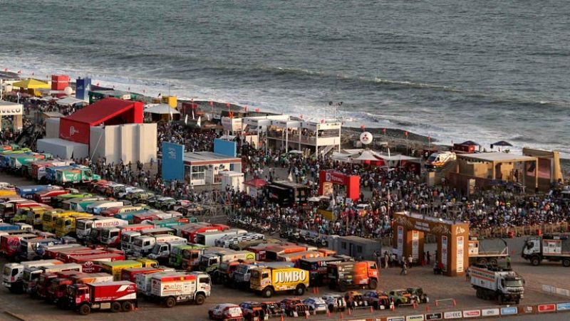 El Dakar 2013 arranca por primera vez en Lima