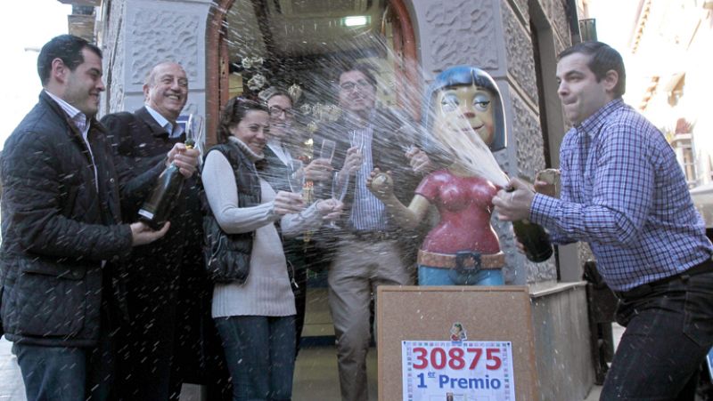 El 30.875, primer premio de la Lotería del Niño