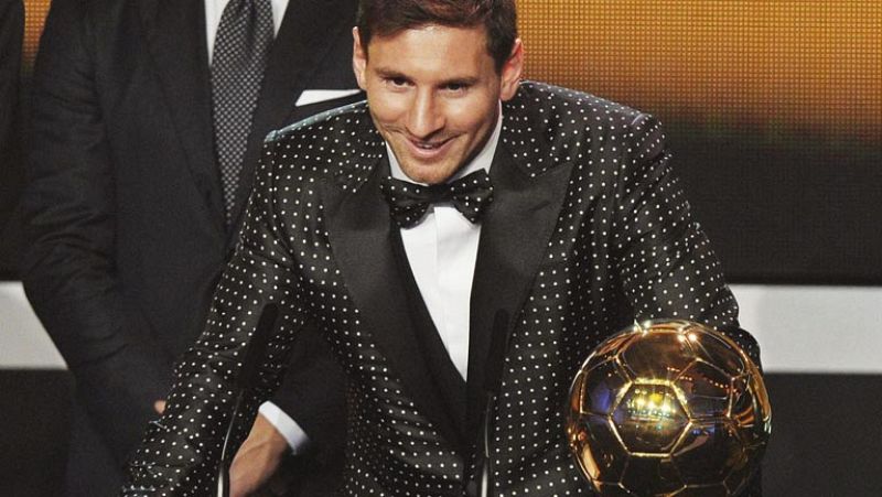 Messi: "Es increíble lograr este premio otra vez"