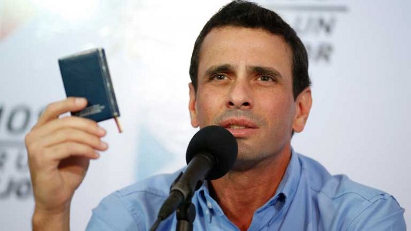 Capriles pide a los líderes latinoamericanos que se abstengan de apoyar al chavismo el día 10