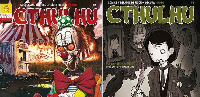 'Cthulhu', una revista española de cómics de terror que triunfa en Estados Unidos