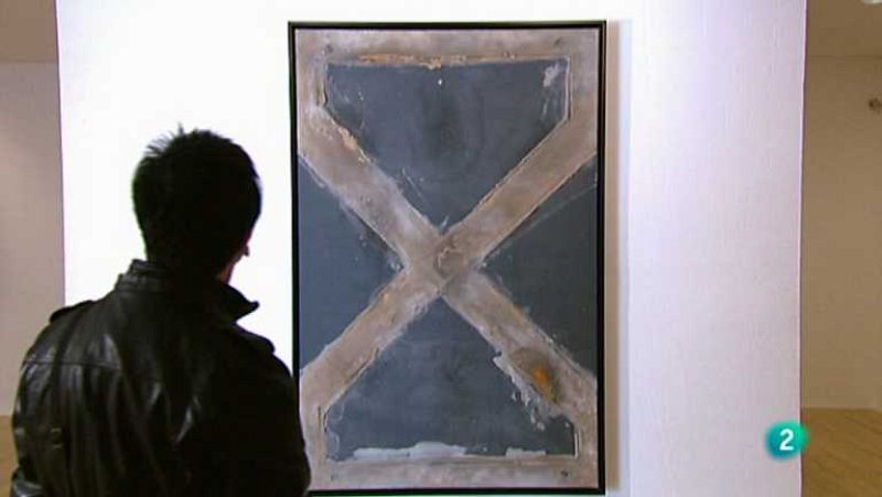 Antoni Tàpies y su 'Gran Equis'