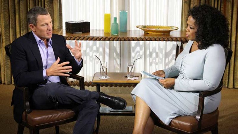 El exciclista Lance Armstrong habría admitido que se dopó en una entrevista con Oprah Winfrey