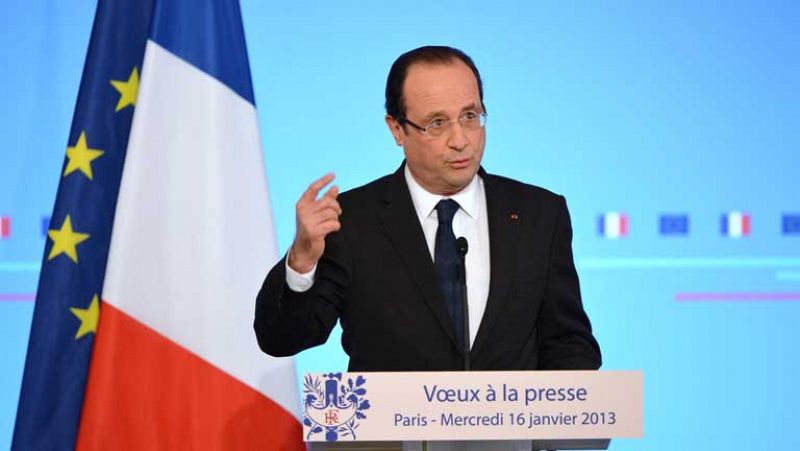 Hollande: "Francia no defiende ningún interés económico o político en Mali, defendemos la paz"