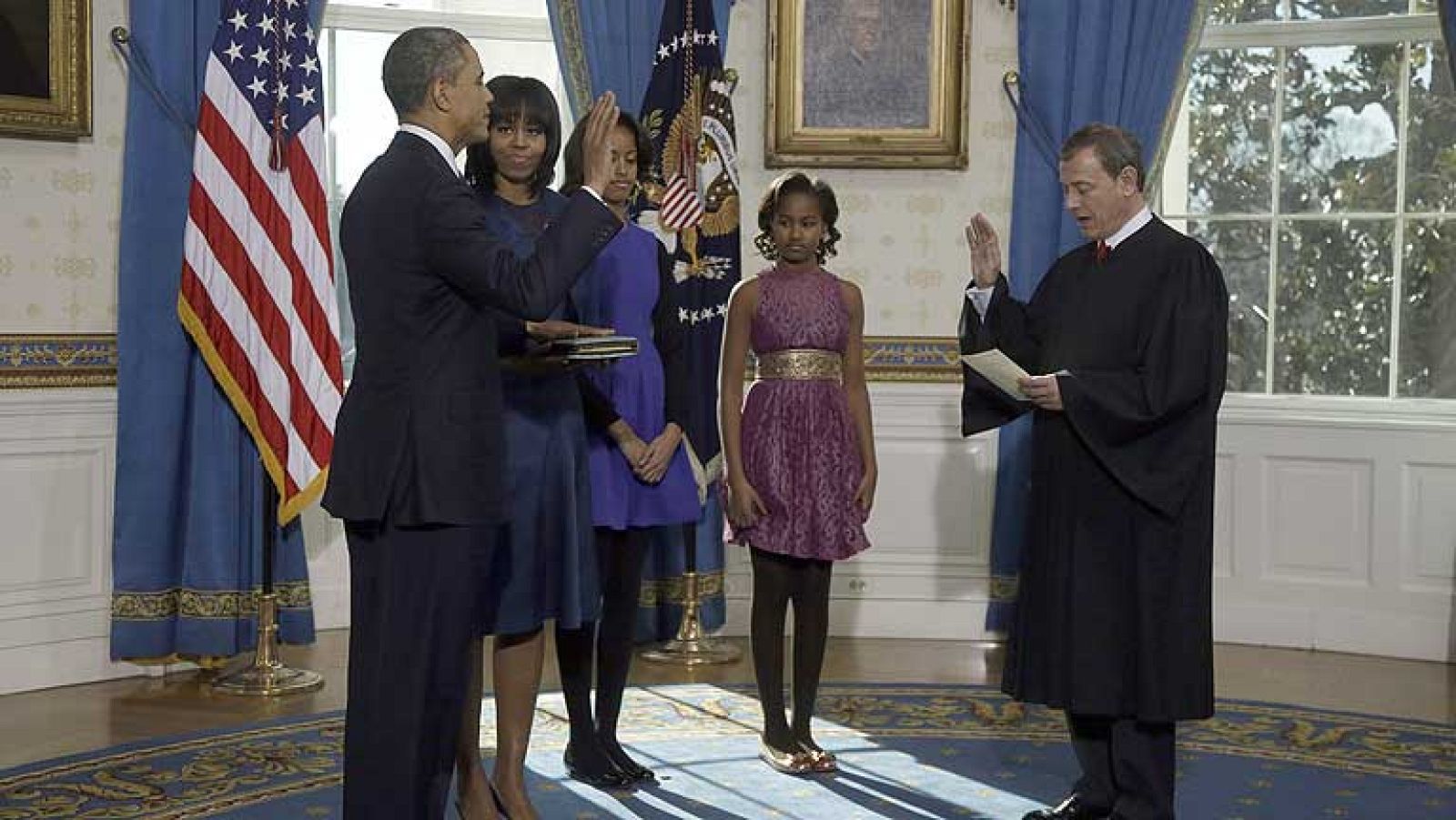 Todo preparado para la segunda legislatura de Barack Obama