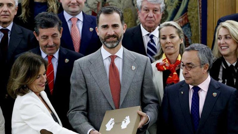 El príncipe Felipe acepta la presidencia de honor de Madrid 2020