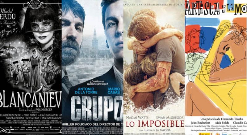 2012, el año del talento y el esfuerzo en el cine español