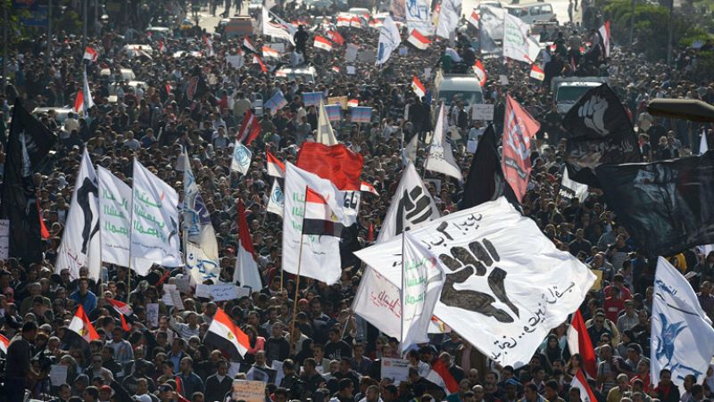 El segundo aniversario de la revolución egipcia, una movilización contra la Hermandad Musulmana