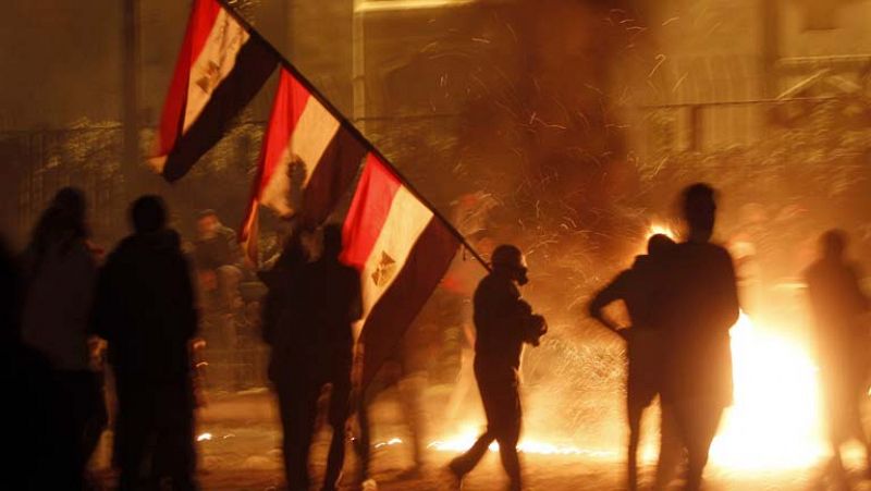 Más de 300 heridos y al menos siete muertos en el segundo aniversario de la revuelta egipcia