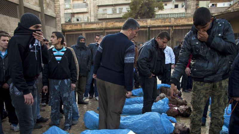 Hallan más de 80 cadáveres flotando en el río en la ciudad siria de Alepo
