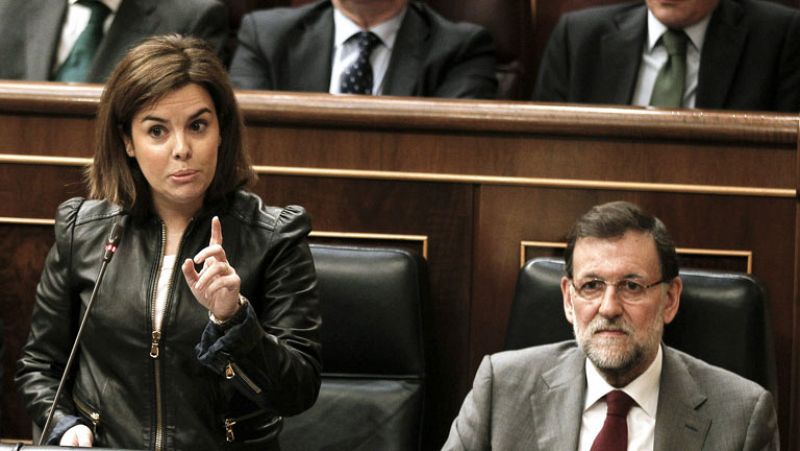Rajoy elude hablar de Bárcenas y la vicepresidenta anuncia "medidas concretas" contra la corrupción