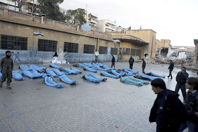 El régimen sirio acusa a los islamistas del Frente al Nusra de la matanza de Alepo