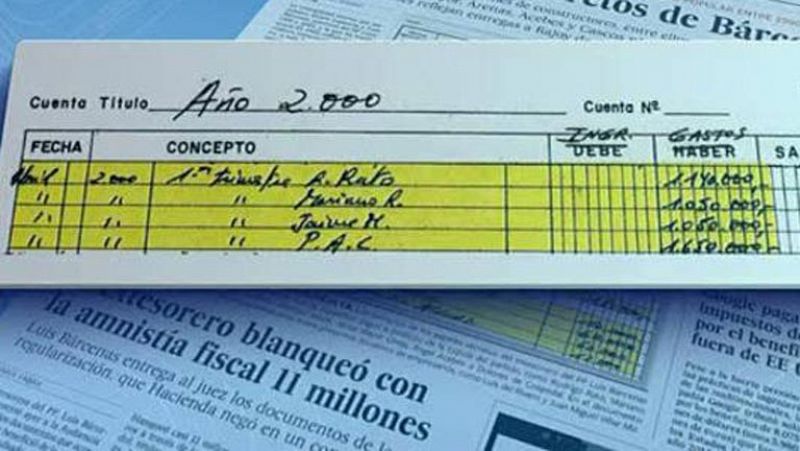 La contabilidad de Bárcenas refleja que la cúpula del PP recibió sobresueldos, según El País