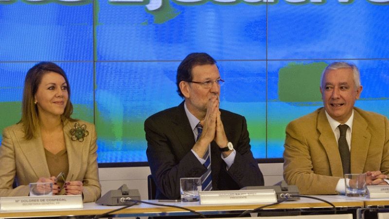 Dirigentes del PP alaban la "contundencia" de Rajoy y el ejemplo de transparencia del partido