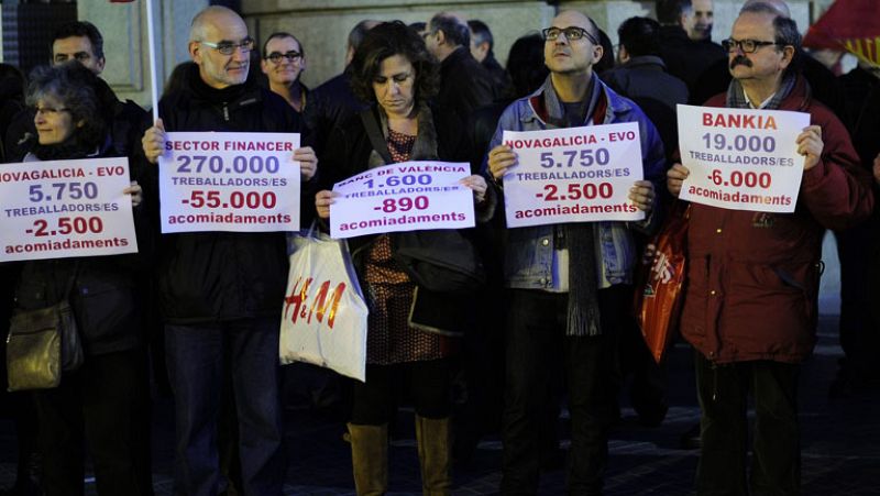 Bankia y sindicatos alcanzan un preacuerdo sobre el ERE para 4.500 empleados
