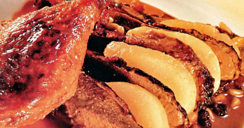 Receta Casting MasterChef: Oca con peras (Catalu�a)