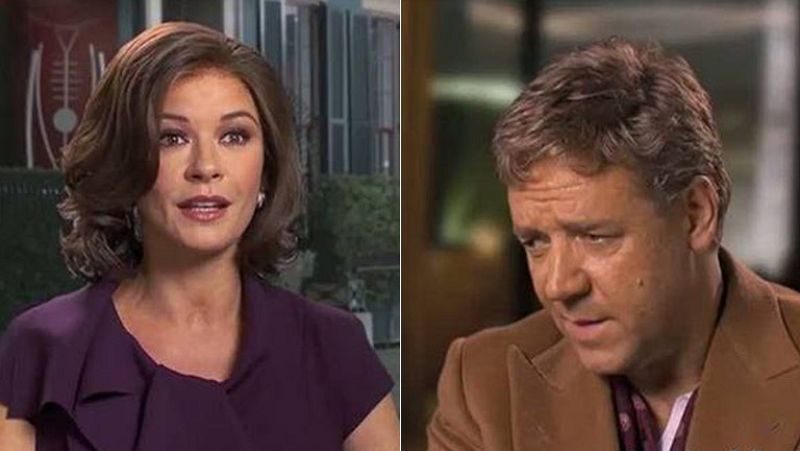 Russell Crowe y Catherine Zeta-Jones nos hablan, en exclusiva, de 'La trama'