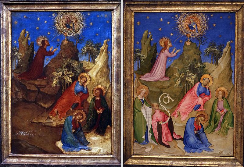 El Museo del Prado restaura la tabla francesa 'La Oración en el huerto'