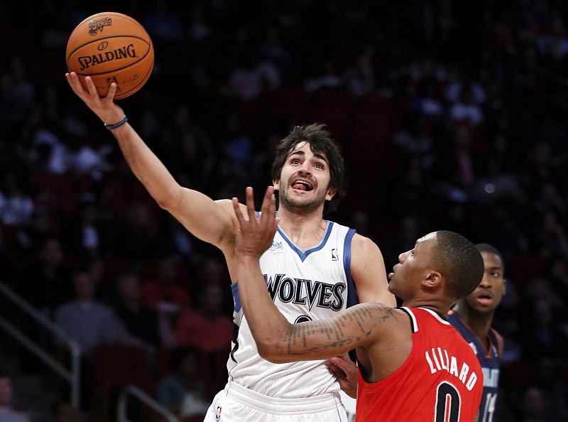 Ricky Rubio da una exhibición de pases y buen juego para abrir el All Star