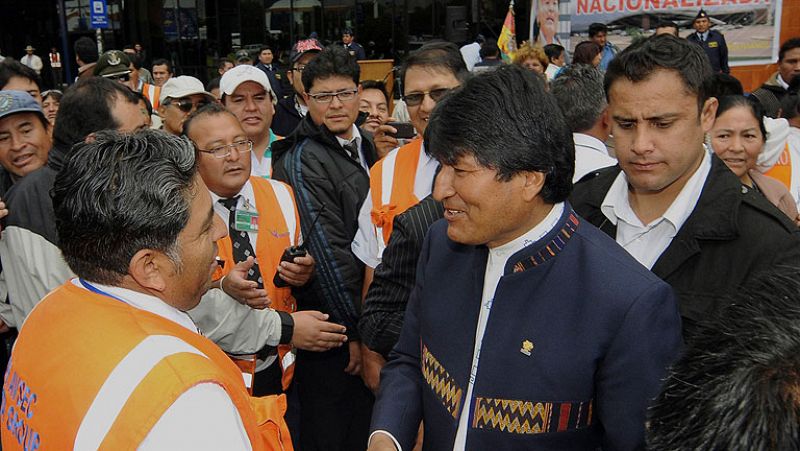 Evo Morales: "Si no hay lazos con España, los habrá con sus movimientos sociales"