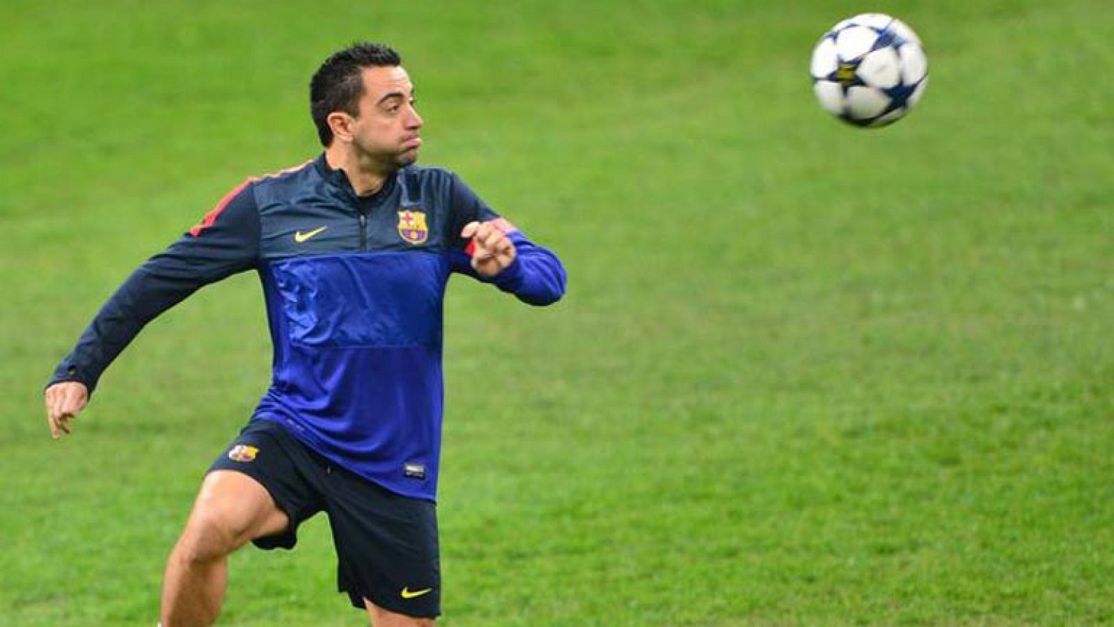 Xavi cree en una remontada ante el Milan