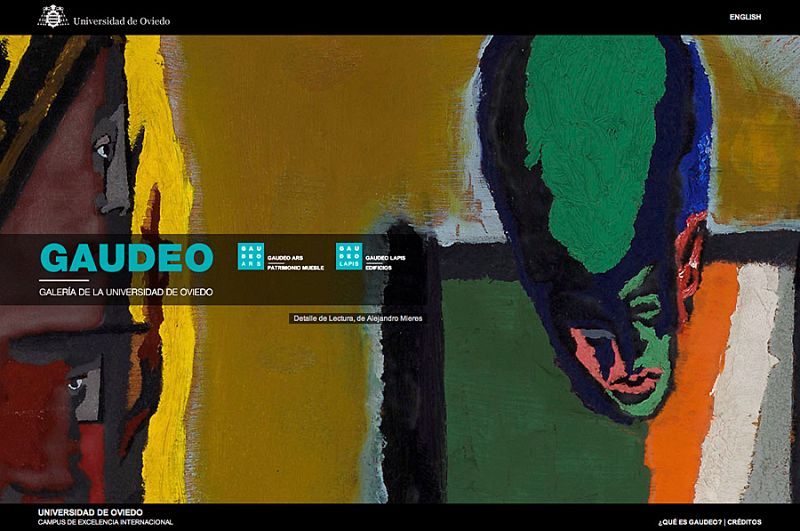 La galería virtual Gaudeo de la Universidad de Oviedo se 'gradúa' en Internet