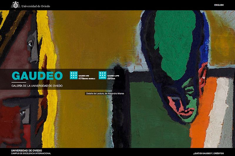 La galería virtual Gaudeo de la Universidad de Oviedo se 'gradúa' en Internet