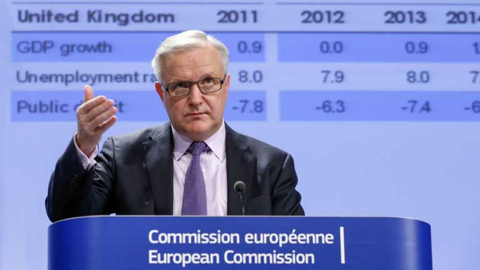 La economía europea no se relanzará hasta 2014