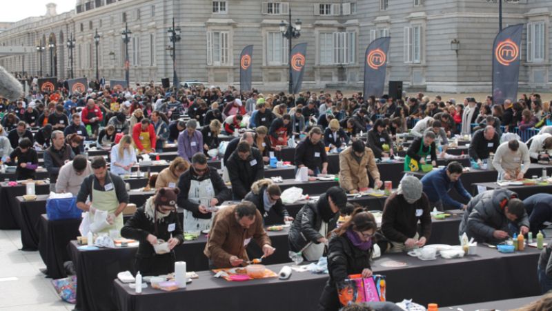 453 cocineros amateurs de toda España se presentan al  macrocasting de MasterChef