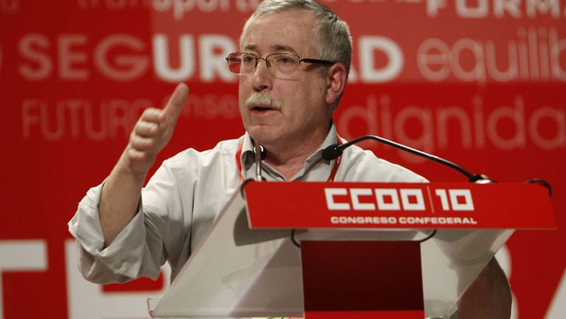 Ignacio Fernández Toxo , reelegido al frente de CC.OO.