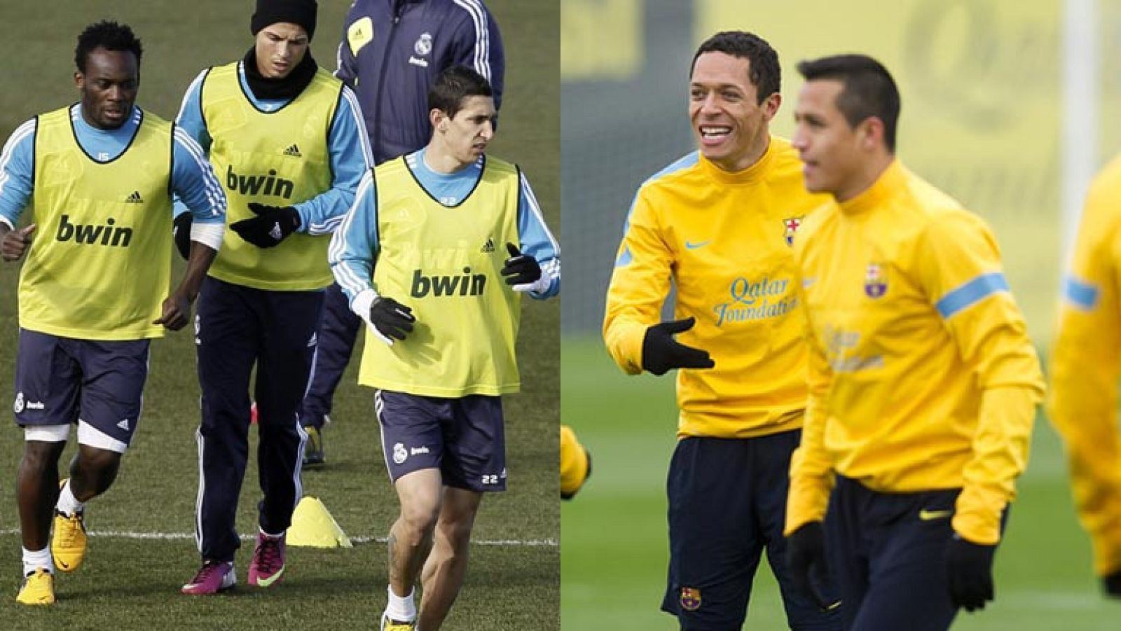 Barça y Madrid velan armas ante el 'clásico' copero