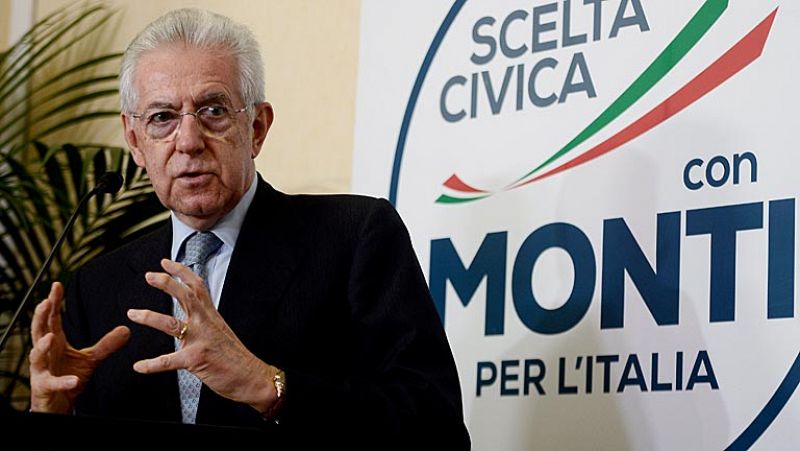 Europa observa con preocupación el batacazo electoral de Mario Monti en Italia