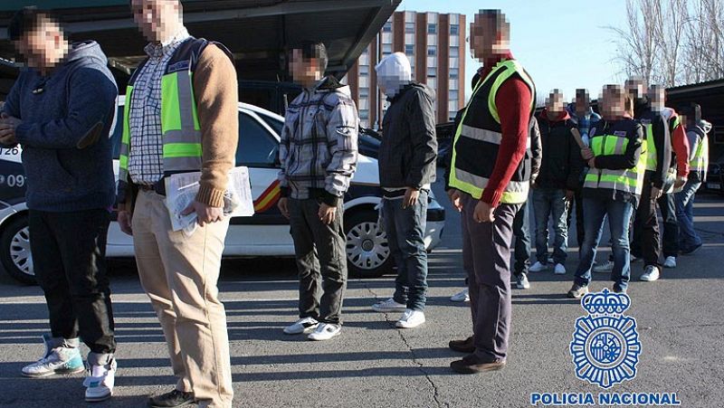 La Policía detiene a 33 jóvenes en dos operaciones contra bandas latinas en Madrid