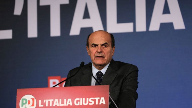 Bersani defiende un gobierno de cambio: "No abandonaré el barco, seré capitán o grumete"