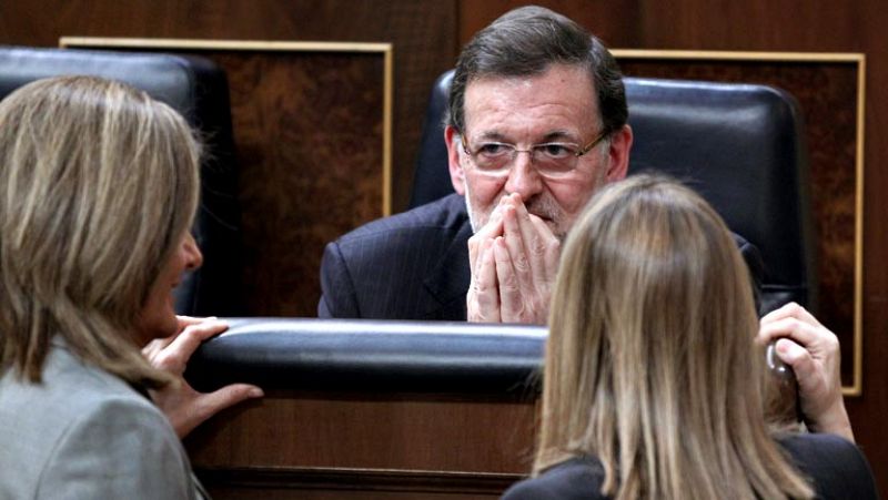 Rajoy concreta que el déficit de 2012 fue del 6,7%, cuatro décimas más de lo pactado con Bruselas