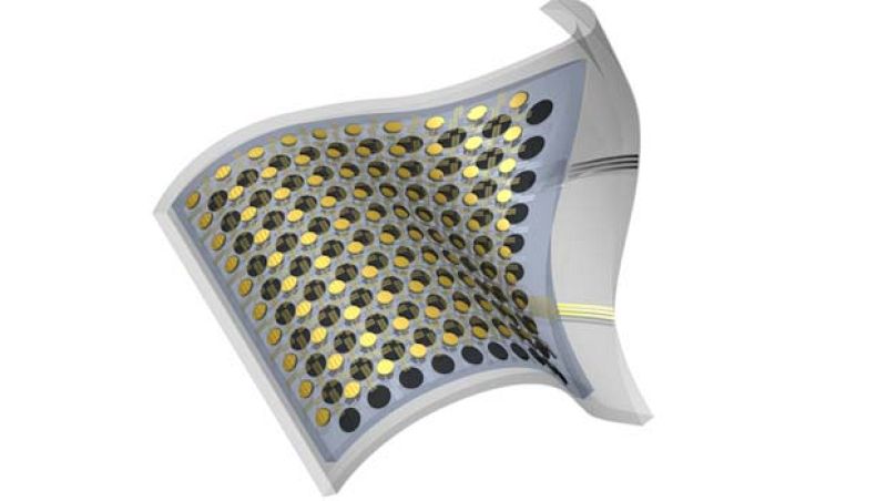 Baterías que se estiran para adaptarse a dispositivos flexibles e implantes en el cuerpo