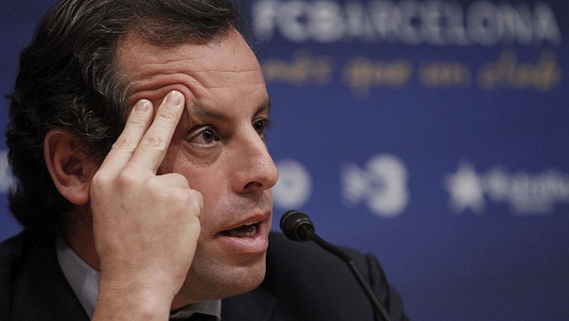 Rosell ratifica a Vilanova en su puesto hasta que vuelva "sea cuando sea"