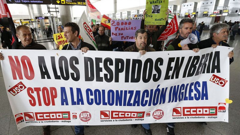 El 90% de los empleados secunda la huelga de Iberia y se cumplen los servicios mínimos